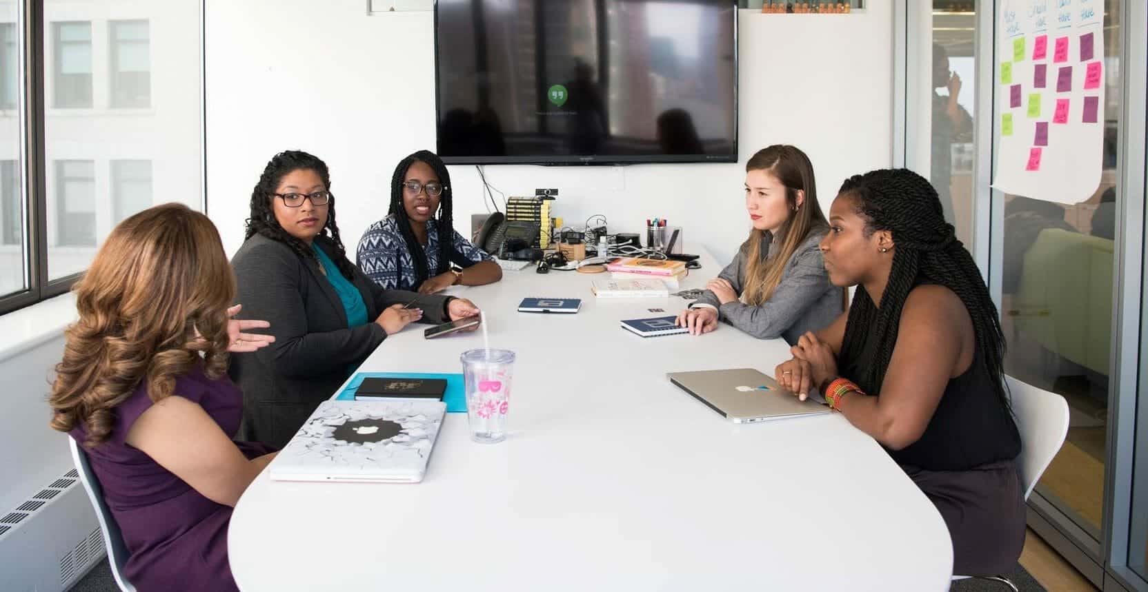 Women in Seminar Room